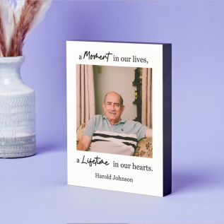 "Moment In Our Lives" Photo Block