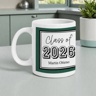 "Class of..." Graduation Photo Mug