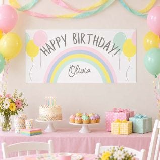 Personalised Birthday Banner