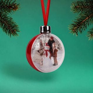 Colour Photo Christmas Bauble