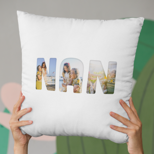 NAN Letters Photo Cushion