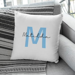 Personalised Initial & Name Cushion