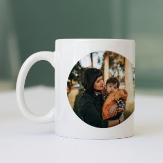 Circle Photo Mug
