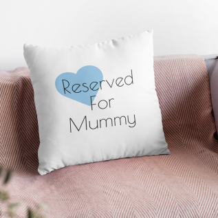 Personalised Reserved For Cushion