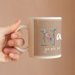 Nan Scrapbook Photo Mug