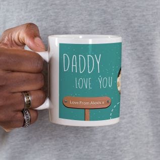 Daddy To The Moon Photo Mug