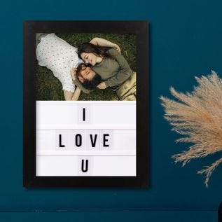 I Love You Framed Print