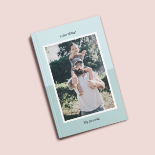 Blue Photo Notebook