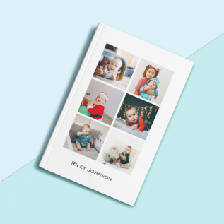 6 Photos Collage Notebook
