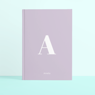 Colour Initial Notebook