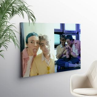 2 Image Collage Canvas Print
