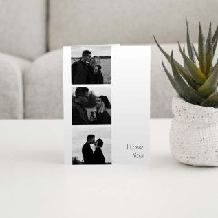 3 Photos & Text Card