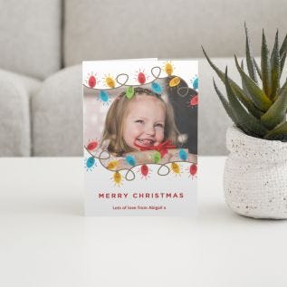 Christmas Lights Card