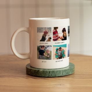 Year Collage Photo Mug