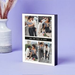 4 Photos Collage Photo Block
