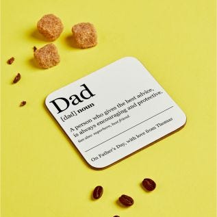 Dad Definition Coaster