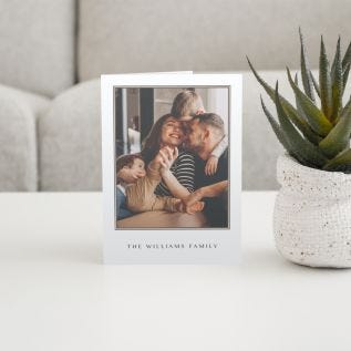 Family Photo Card
