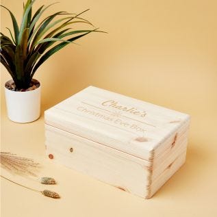 Wooden Christmas Eve Box