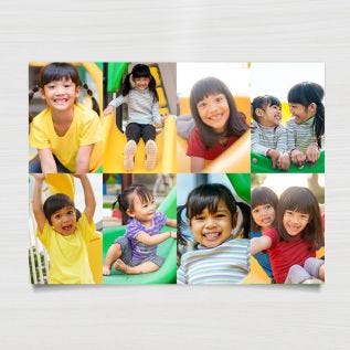 8-Image Collage Photo Print (8x6”)