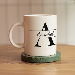 Name & Initial Mug