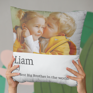 Definition Canvas Photo Cushion