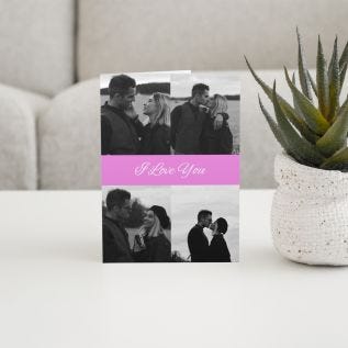 4 Photos & Caption Card