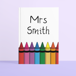 Crayon Teacher Notebook