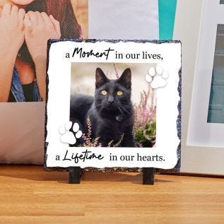 Pet Memorial Photo Slate