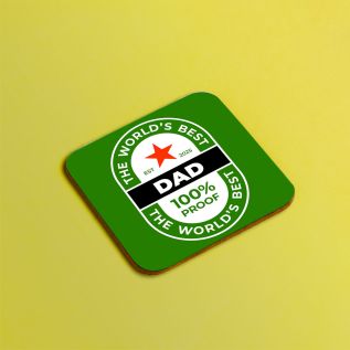 Dad Beer Coaster