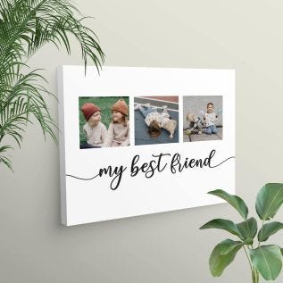 "My Best Friend" Canvas Print