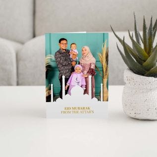 Eid Mosque Card A5