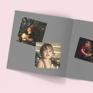 Grey Photo Book - Hardcover