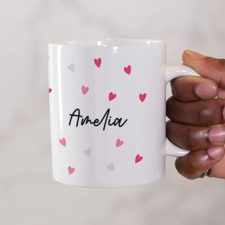 Heart Name Mug