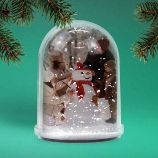 Jumbo Photo Snow Globe