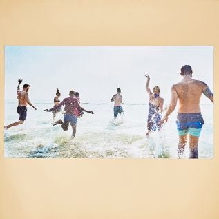 Large Photo Beach Towel