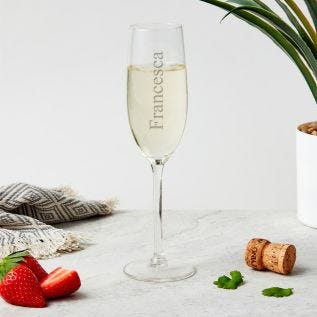 Personalised Champagne Flute - Name