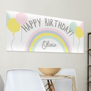 Personalised Birthday Banner