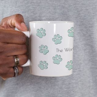 Dog Parent Text Mug