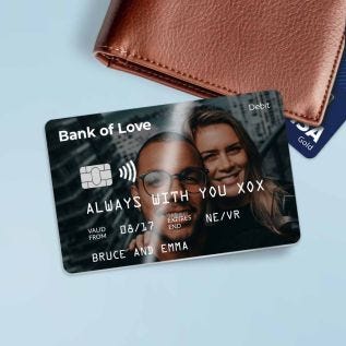 Photo Metal Bank Card