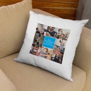 Jigsaw Puzzle Photo Cushion 