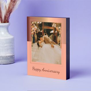 Rose Gold Photo Block