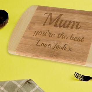 Personalised Wooden Chopping Board