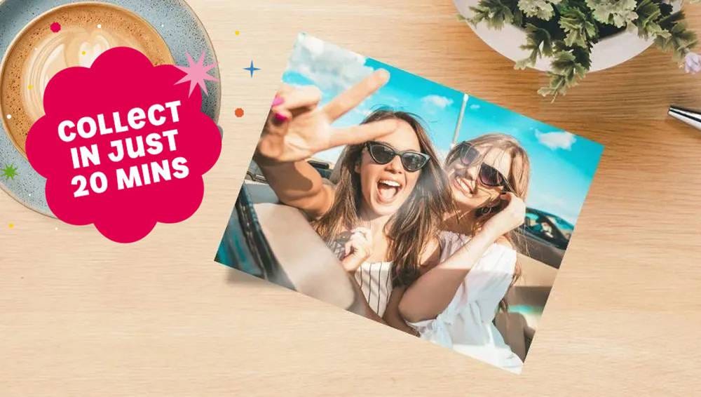 Photo printing in 20 minutes