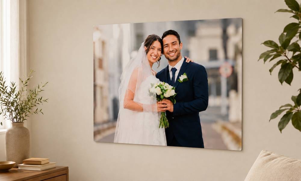 Aluminium photo printing